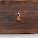 African turquoise earrings