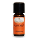 Damascena Schutz & Gesund BIO Essenzmischung 10 ml. Naturreine ätherische Ölmischung für Aromatherapie, frische Raumluft, Wohlbefinden und Klarheit.