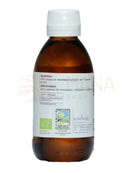 Bio Schwarzes Senföl von Ayurveda Auténtico, kaltgepresstes Öl mit kräftigem Aroma, 200 ml Flasche, dunkle Farbe sichtbar
