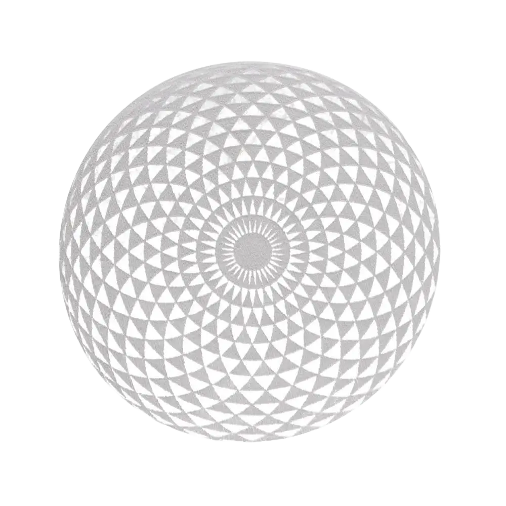 Selenitplatte mit kreisförmiger Geometrie, dekorative Spirituelle Reinheit und Klarheit, von Vives de la Cortada S.L