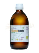 Bio Sesamöl von Ayurveda Auténtico in 200 ml Flasche, kaltgepresst, ideal für Küche und Körperpflege.