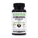 SiberianGreen Ashwagandha mit Altai Shilajit & Kurkuma Nahrungsergänzung in 60 Kapseln, ayurvedische Kräuter für Wohlbefinden