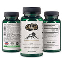 SiberianGreen Golden Mountains Shilajit Nahrungsergänzung, 90 vegane Kapseln, 500 mg Altai Mumijo in Dose, natürliche Ergänzung