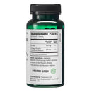 Grüne glasflasche mit schwarzem verschluss und weißem etikett siberiangreen shilajit chaga capsules aus mana shop für immunität und energie