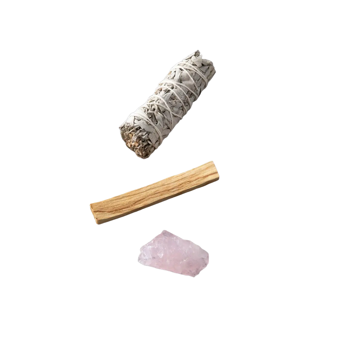 Myga Räucherwaren Set mit Salbei und Palo Santo für energetische Reinigung und spirituelles Ritual, ideal für Räucherzeremonien.