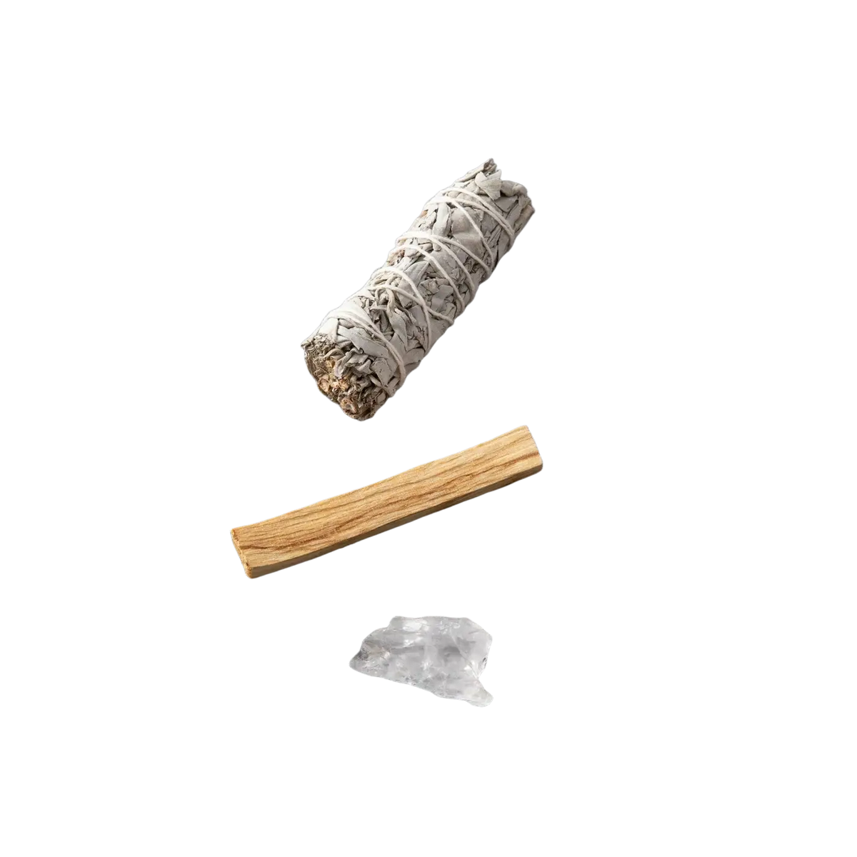 Myga Räucherwaren Smudge-Set mit Salbei und Palo Santo für energetische Reinigung und spirituelles Ritual.