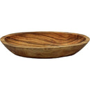 Große Olivenholz-Seifenschale von Spa Vivent, 16-18cm, als natürliche Dekoration für Badezimmer, handgefertigt, rustikales Holzdesign