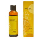 Apeiron Bio Mandelöl von Spa Vivent in 75 ml Flasche, natürliches Körperpflegeöl mit Mandelextrakt, auf weißem Hintergrund.