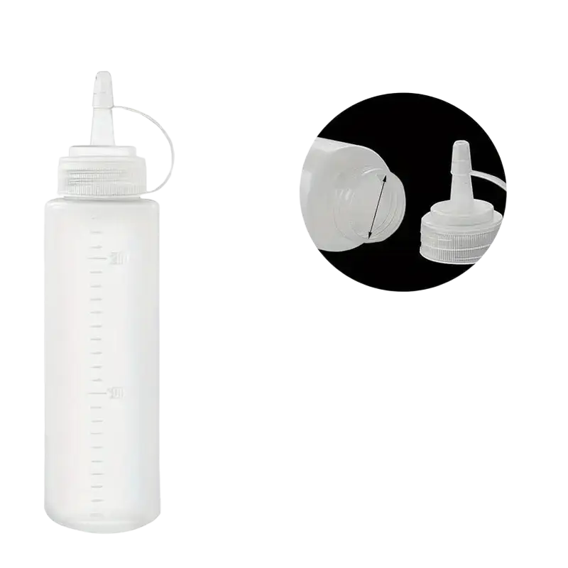 Leere 240 ml Spritzflasche für Öl, Kunststoff, geeignet als Zubehör für Therapiezwecke, von Mana Shop.