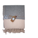 Ecobain Rugged Towel Hamamtuch, Badetuch und Saunatuch in 160x95 cm, weiches und saugfähiges Strandtuch
