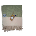 Hammamtuch von Ecobain, 160x95 cm, weiches Badetuch und Saunatuch mit robustem Rugged Towel Design in natürlicher Optik