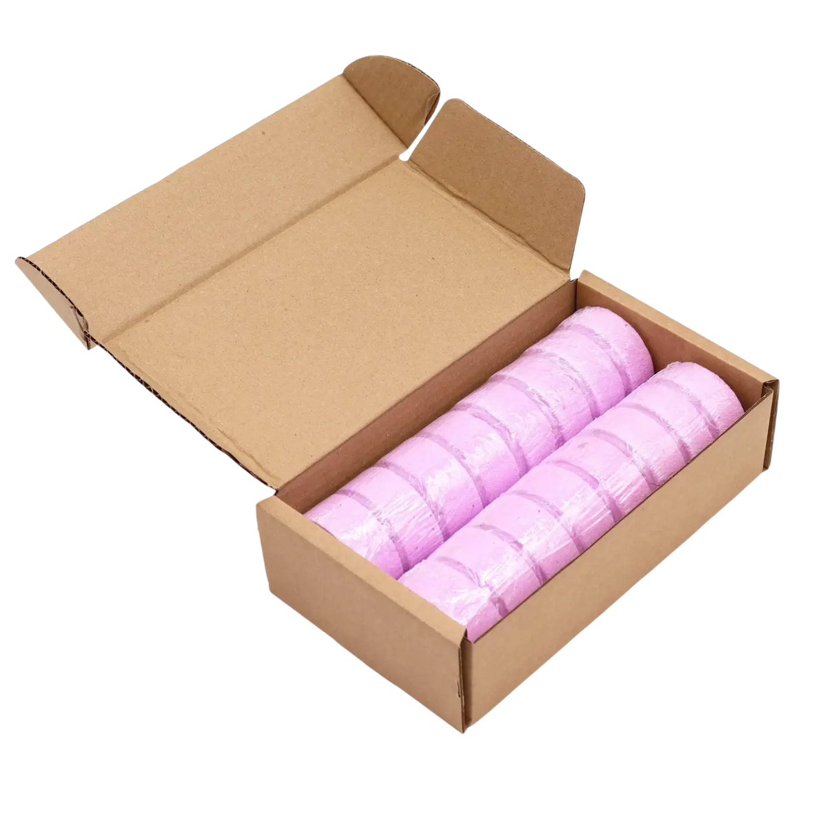 Badebombe Sunshine Bliss von AWGifts Europe, gelbe und rosa Dusch-Dufttablette mit entspannendem Dampf für eine wohltuende Dusche