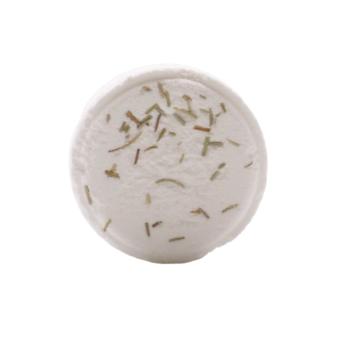Gelbe und weiße runde Sunshine Bliss Badebombe von AWGifts Europe mit entspannendem Dusch-Duft, ideal für ein wohltuendes Duscherlebnis
