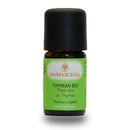 Damascena Thymian BIO ct. Thymol Ätherisches Öl 5 ml aus Thymus vulgaris. Naturreines Bio-Thymianöl für Aromatherapie, Diffuser, Sauna und Meditation.