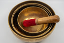 Handgefertigte tibetische Klangschale aus Nepal, Musikinstrument, tibetischer Stil, detailreiche Oberfläche, ideal für Meditation und Klangtherapie