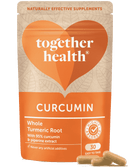 Nahrungsergänzung mit Curcumin in 30 Kapseln von Together Health, Kurkuma-Präparat für natürliche Unterstützung.