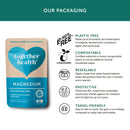 Magnesiumpräparat von Together Health, 30 Kapseln, Nahrungsergänzungsmittel in einer offenen Packung mit Kapseln