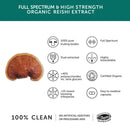 Reishi-Pilz Nahrungsergänzung, hochdosiert mit 10.300 mg, 60 Kapseln, von Together Health in einer Packung