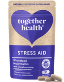Stress Aid Nahrungsergänzung von Together Health, 30 Kapseln, natürliche Stresshilfe und Entspannung unterstützen.
