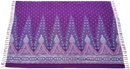 Lila tr-47 pfauenfedern violett sarong tuch 160x115 mit batik mustern in rosa und blau im mana shop