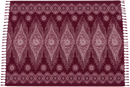 Violettnes Hamamtuch TR-517 XL Sternenzauber von Tropechopf, 190x115cm, weich und bequem für Strand und Sauna