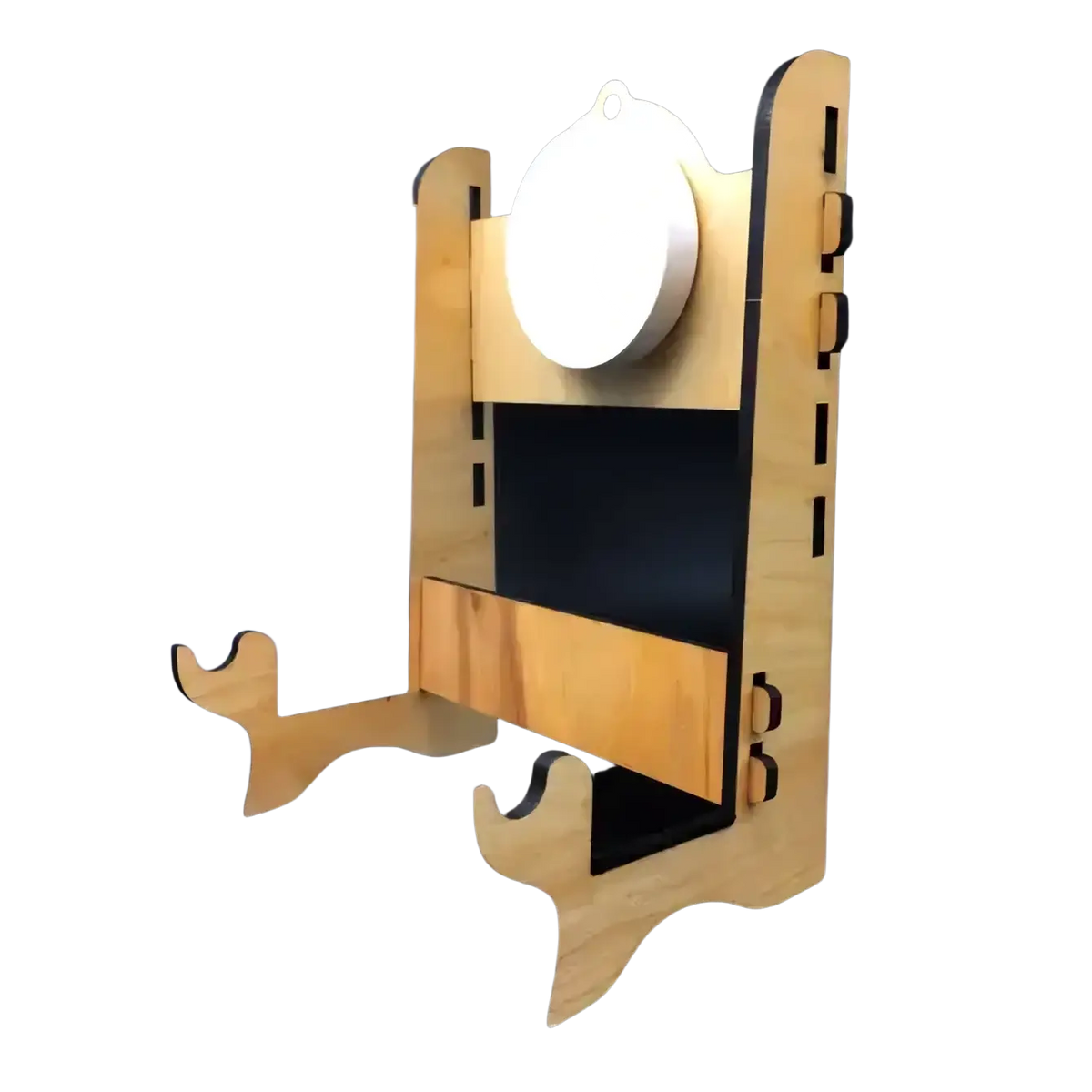 Schamanentrommel aus Maulbeerholz und Bio-Ziegenleder, inRhythm, traditionelles Musikinstrument für Meditation und Rituale