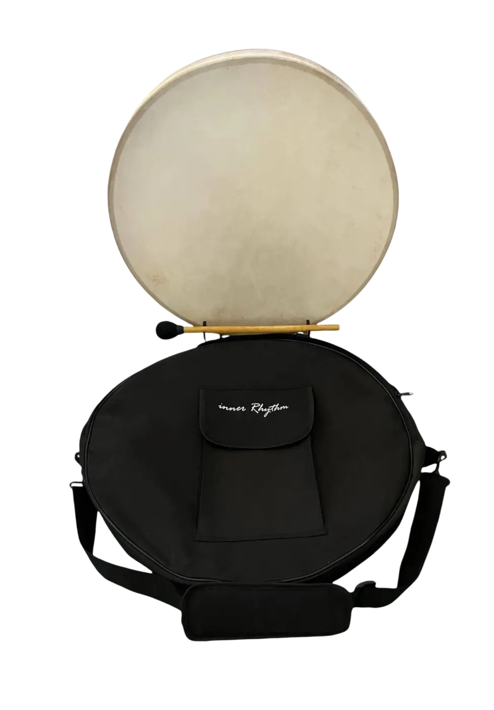 Schamanentrommel aus Maulbeerholz und Bio-Ziegenleder, inRhythm, für Meditation und spirituelle Rituale, traditionelles Musikinstrument