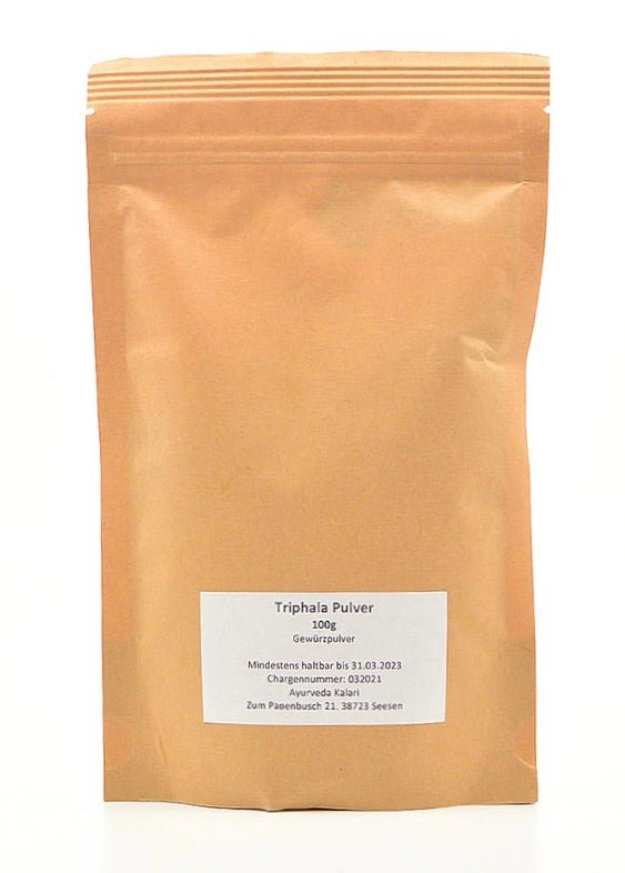 Triphala Pulver 100g - Mana Kendra GmbH