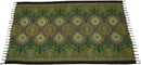 Grünes TR-510 XL Mandala Hamamtuch von Tropechopf, 190x115cm, aus Baumwolle, mit Mandala-Muster, als vielseitiges Tuch.