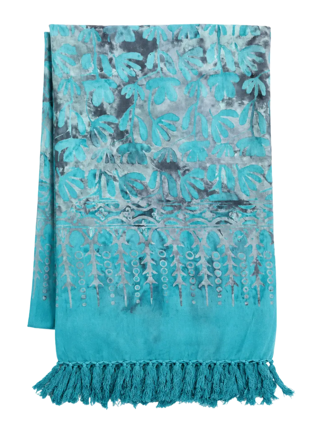 Türkisoase Lunghi Sarong Pareo Tuch, 160x115cm, türkises Hamamtuch aus Baumwolle, bequem und vielseitig verwendbar.