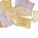 Umweltfreundliche cosmeau laundry wipes in pastel boxes with spring lavender and fragrance-free scent for gentle cleaning