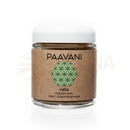 Gesicht Reiniger und Maske von PAAVANI Ayurveda mit Reinigungskörnern für trockene Haut, natürliche Pflegemischung, entspannende Anwendung