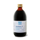 Veda Dashamula Arishta in 500ml Flasche, traditionelles ayurvedisches Gärgetränk mit Kräuterbestandteilen.