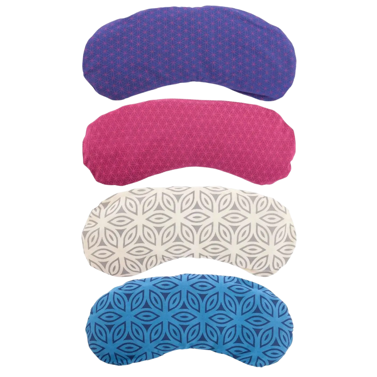Veganes Yoga-Augenkissen aus Baumwolle mit Bio-Lavendelfüllung, entspannend und hypoallergen, von Bodynova.