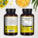 Veganes Nachtkerzenöl von Prowise Healthcare in 60 Kapseln, mit 2000 mg Nachtkerzenöl und Vitamin E & B6.