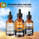 Amber glasflasche mit schwarzem tropfverschluss und orange label vitamin d3 4000 iu k2 mk7 tropfen von prowise healthcare mana shop orange liquid drops