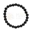Vives de la cortada s.l 8 mm regenbogen-obsidianarmband mit schwarzen, glänzenden kugelperlen aus rainbow obsidian