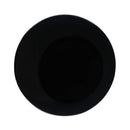 Vives de la Cortada S.L Obsidianspiegel Dekoration, 8 cm, glänzende schwarze Oberfläche, dekoratives Glasobjekt.