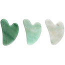 Grünes Quarz-Gua-Sha-Massagegerät für das Gesicht, natürliches Beauty-Tool von Vives de la Cortada S.L, zum sanften Hautmassieren