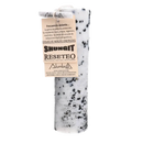 Handgemachte Kerze von Vives de la Cortada S.L mit Shungit, natürliche Kerzen für entspannte Atmosphäre, Feuer und Wachs sichtbar