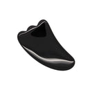 Gua Sha Obsidian Massagegerät von Vives de la Cortada S.L, für Detox, Spannungsabbau und strahlende Haut, auf weißem Hintergrund.