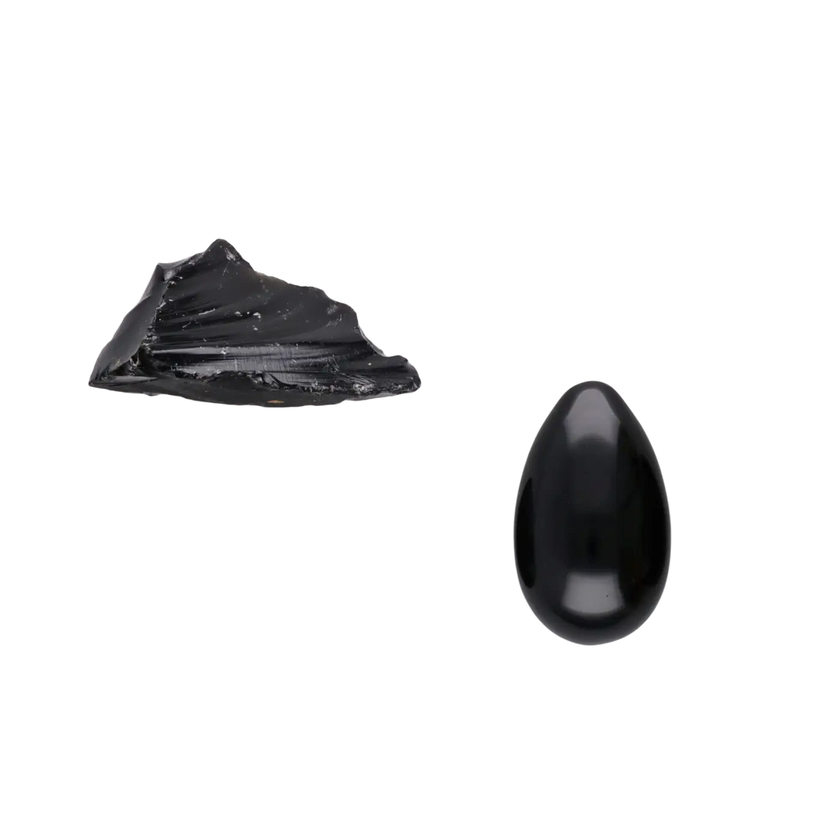 Vives de la Cortada S.L Obsidianarmband aus poliertem 8 mm Schmuck mit schwarzen Obsidiansteinen.