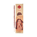 Sagrada Madre Drachenblut Feuerkraft Räucherstäbchen mit 5 Elementen, Vives de la Cortada S.L, detailreiche Verpackung und Räucherstäbchen
