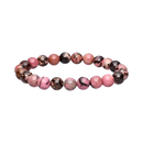 Vives de la Cortada S.L Rhodonit-Armband aus 8 mm Schmuck mit roten Rhodonit-Steinen, handgefertigt und elegant.