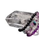 Vives de la Cortada S.L Rhodonit-Armband 8 mm aus facettiertem Schmuckstein, handgefertigt und elegant.