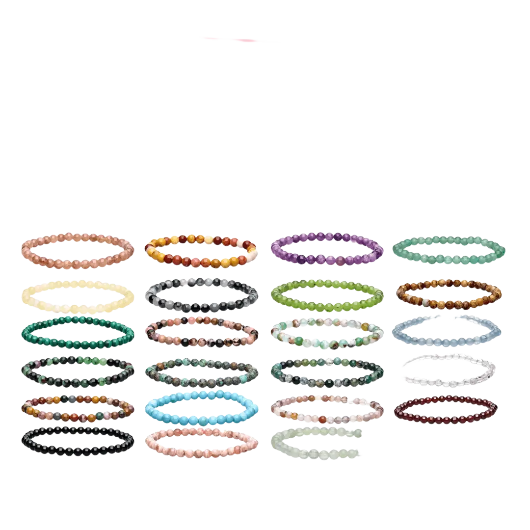 Vives de la Cortada S.L Rhodonit-Armband aus 8 mm Schmuck mit roten Rhodonit-Perlen auf elastischem Band.