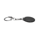 Vives de la cortada s.l schungit schlüsselanhänger mit baum des lebens motiv in schwarz mit silberfarbener metalloberfläche