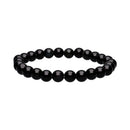 Regenbogen-Obsidianarmband von Vives de la Cortada S.L, 8 mm Schmuckarmband mit bunten, glänzenden Steinen.