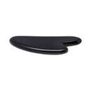 Vives de la Cortada S.L Gua Sha Obsidian-Massagegerät, schwarz, glatte Oberfläche, handgefertigtes Schmuckstück für Gesicht und Körper