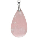 Rosenquarz Cabochon Anhänger aus Schmuck, von Vives de la Cortada S.L, mit glattem, poliertem Edelstein in natürlicher Form